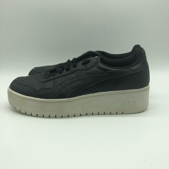 Asics Shoes Women's 11 Japan S PF Platform Black White Chunky Y2K Sneakers - Picture 3 of 8